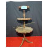 3 Tiered wood display, 20' W X 42' T