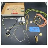 Vintage Jewelry, beads, etc.
