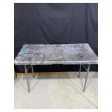Plastic table- 4' x  2'