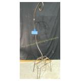 Metal Plant Stand 54' T  Base is 13' W x 9' D