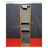 Storage rack- DVD 11'W x 6'D x 45 1/2' T, As is