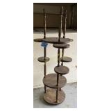 Wood Plant Stand--25' W x 58' T