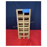 Wood Wine rack 10' W x 10' D x 26 1/2'T