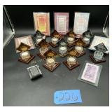 Box of Plaques, Moon, Sun, Happy Anniversary,