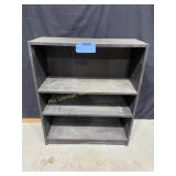 Black Bookshelf 35 1/2' T x 30' W x 11 3/4' D