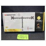 17"-32" Dual Adjustable Desktop Monitor Mount