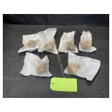 3/4" 90 drop ear elbows, 6