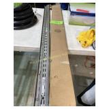 48" Silver Steel Shelf Bracket-10 pieces