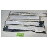 3-Wide Pocket Rods,  28"-48", 1- Traverse Rod
