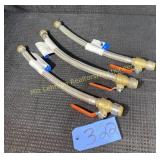 Water Heater Connector, 3/4"x3/4" -FIP 18"