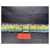 7 pkgs- 3/8" Flat Head Wood Plugs