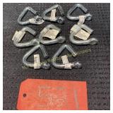 8- 3/8" Zinc plated Cold shuts