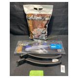 Bag of Lava Rock, Stainless Steel "Bar" Burner,
