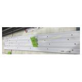 Rubbermaid 40" Fast track rails- 5 pieces