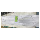 Rubbermaid 40" Fasttrack Rails- 6 pieces