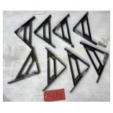 Richland Shelf Brackets--8 Total 8"
