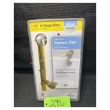 Brass 20 Gauge 1/2 " Bathroom drain