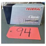 Federal Classic Rifle Cartriges 180 Gr   30-06