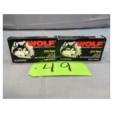 Wolf .223 Rem--2 Boxes