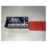 9mm bullets Range Dynamics (6 bullets)
