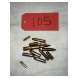 Bag of assorted bullets