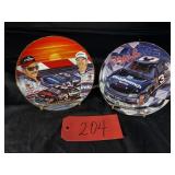 2 - Dale Earnhardt Commemorative Plates