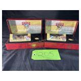 2- 1998 Limited Edition Collectible 1:64 Diecast