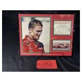 Dale Earnhardt JR Picture Frame with Winston Cup