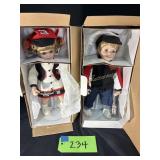 Dale Earnhardt Doll Collection Travis and Tina