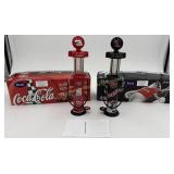 The Coca-Cola Racing Family Gas Pump Die Casts