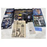 Jimmie Johnson Poster, Newspaper Clippings,