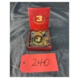 Dale Earnhardt pocket watch #3 in wooden box