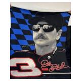 Nascar #8 and #3 Car Shaped Rugs and 1 Fleece