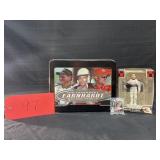 Dale Earnhardt Tin with 3 Car Set 1:64,
