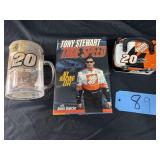 Tony Stewart Book 'True Speed', Home Depot Tin