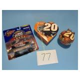 Tony Stewart 1/43 scale car, ornament, and