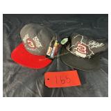 2 Variations of Dale Earnhardt #3 Intimidator Hat.