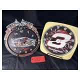 2000 Dale Earnhardt Clock and Goodwrench Clock