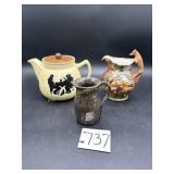 Pantry Bak-in Pitcher with Silhouette with