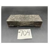 Studio Silver Smith Silver Toned Jewelry Box