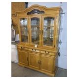 Glass Top China Hutch