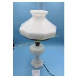 Aladin Milk Glass Lamp