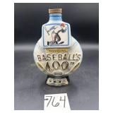Beam Decanter--100th Anniversary of Baseball