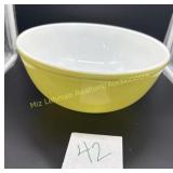 Yellow Pyrex Mixing Bowl