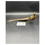 Vintage Brass Pheasent (missing a foot)