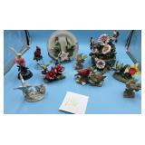 Box of Porcelain bird assortment
