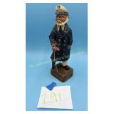 Vintage Nautical Wooden Figure