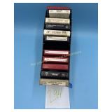 Lot of 11 8-Track tapes