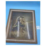 1940 Warner Sallman Print of Jesus