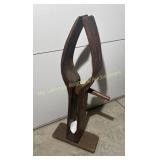 Antique/Vintage Wood Harness Makers Vice